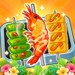 Grill Cooking: Sort Challenge simgesi